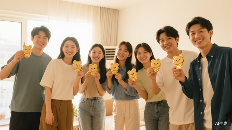 单价是普通黄金的2到3倍,年轻人省吃俭用疯抢“痛金”:都不回本的,但情绪价值拉满